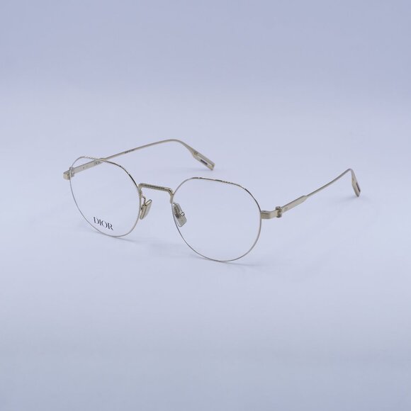 🕶️ New Dior NEODIORO R3U B000 Eyeglasses - Shiny Gold Frame - Picture 1 of 9